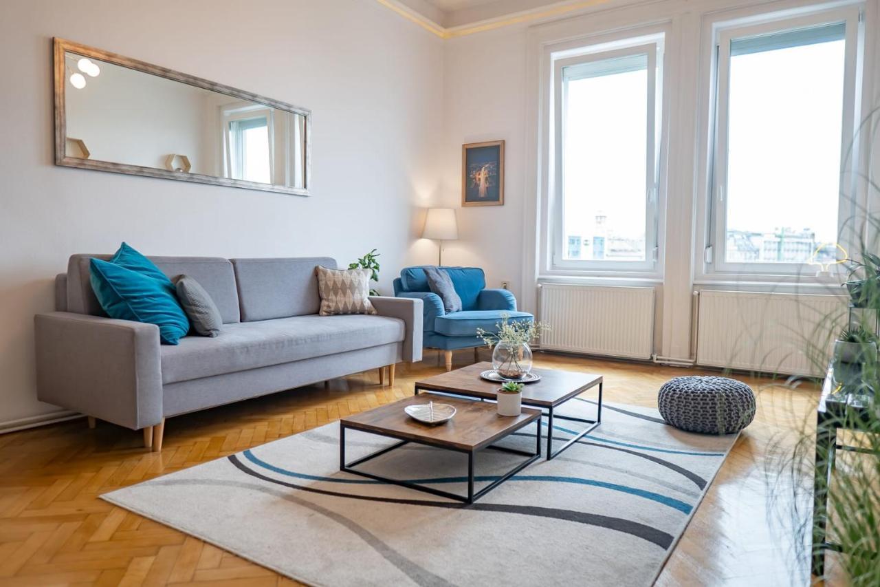 Chic Central Flat With River View Budapesta Exterior foto